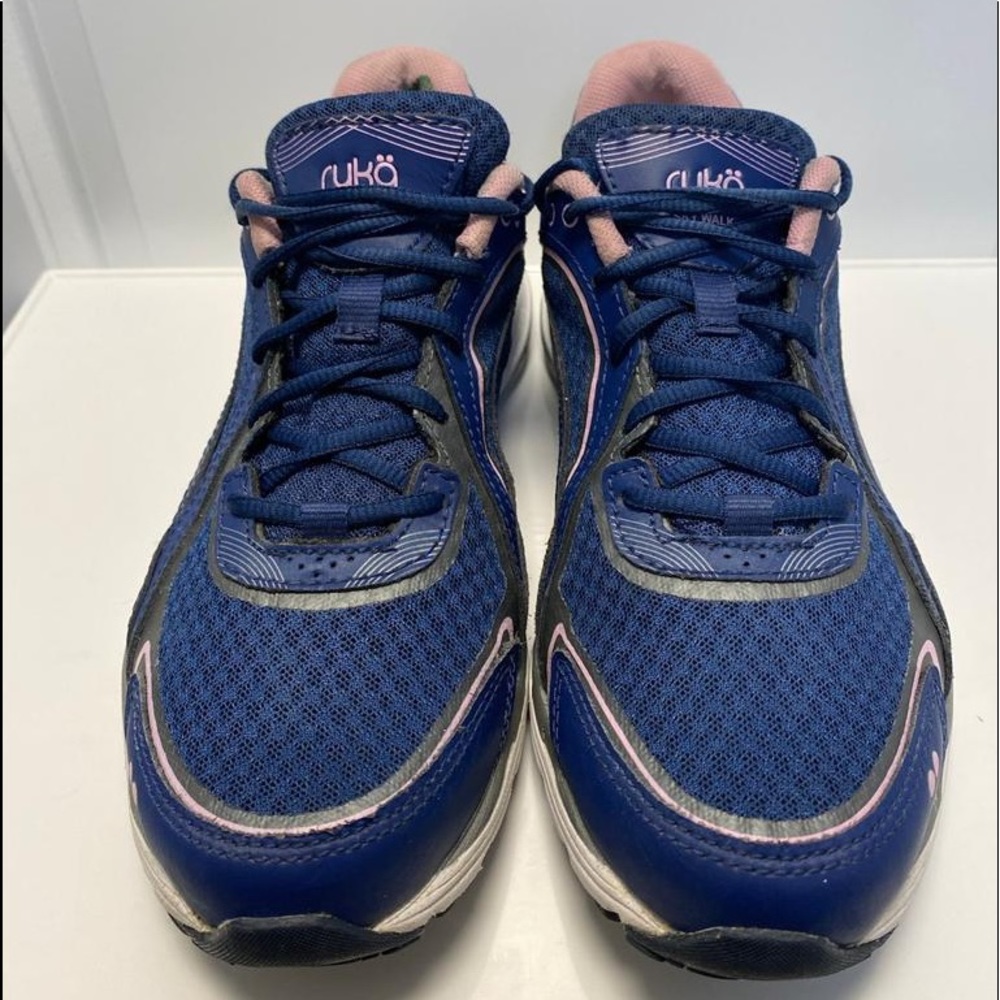 Ryka Woman Shoes Sz 8.5 M Blue & Pink Light weigh